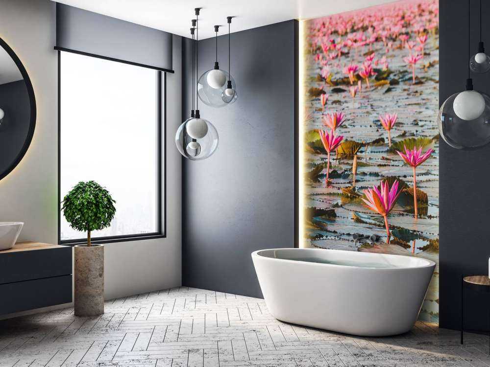 Morze kwiatów lotosu