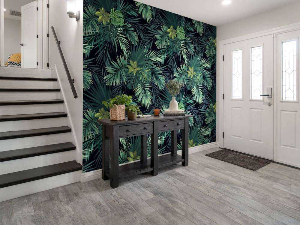 Piękne zielone liście