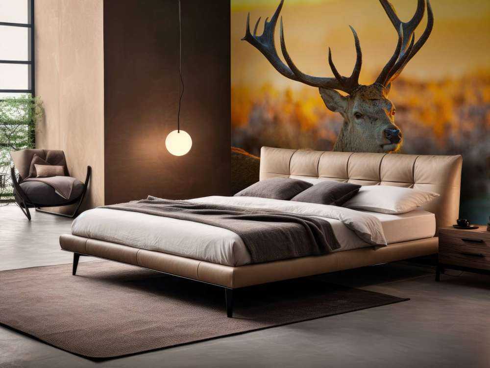 Jeleń w rezerwacie przyrody