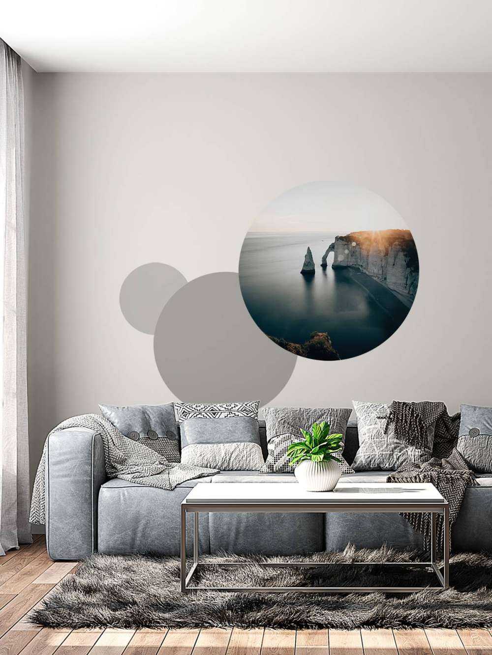 Poranne słońce w Normandii