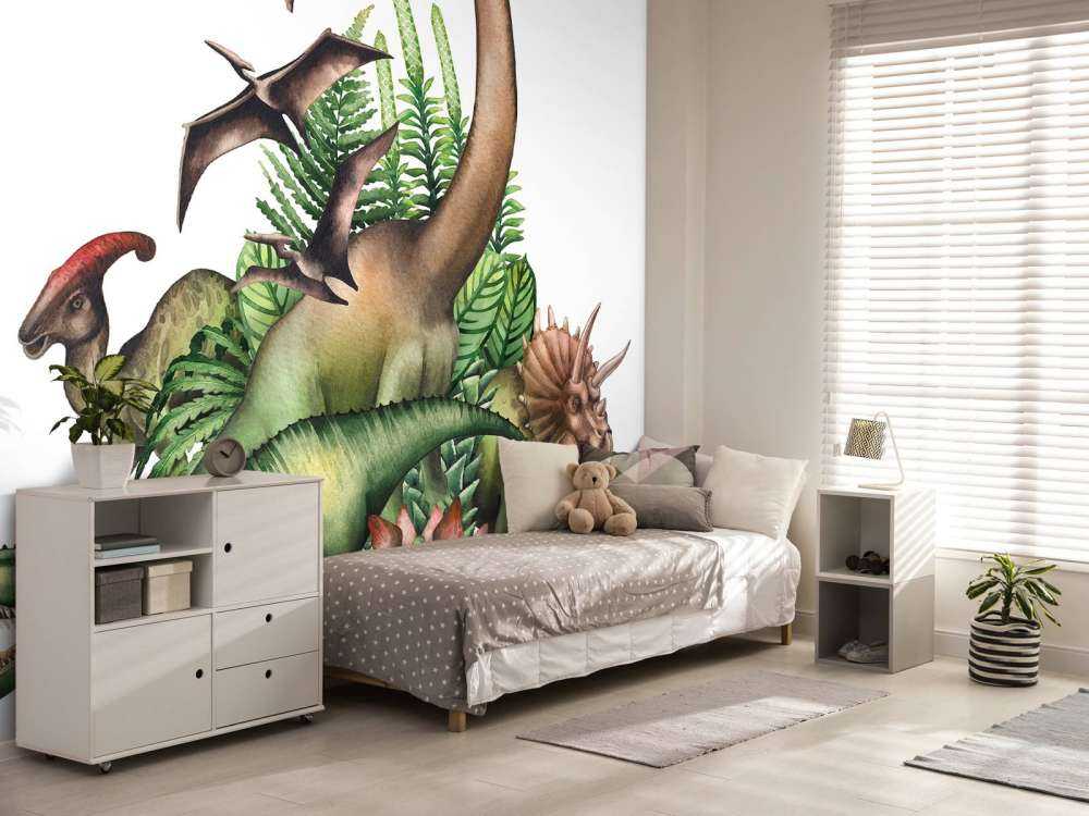 Akwarelowe dinozaury