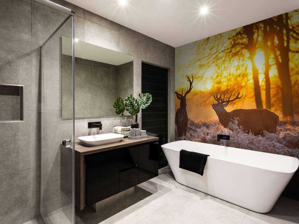 Jeleń o zachodzie słońca