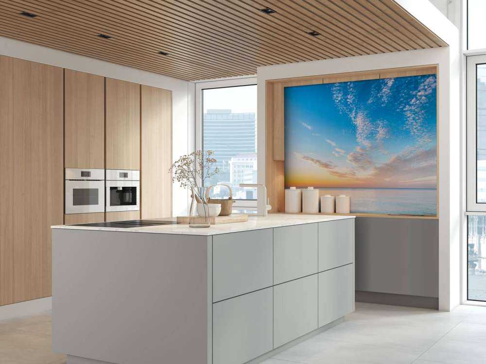 Wschód słońca na plaży