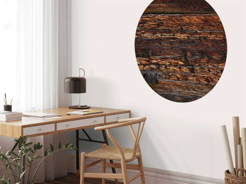 Barwione stare drewno