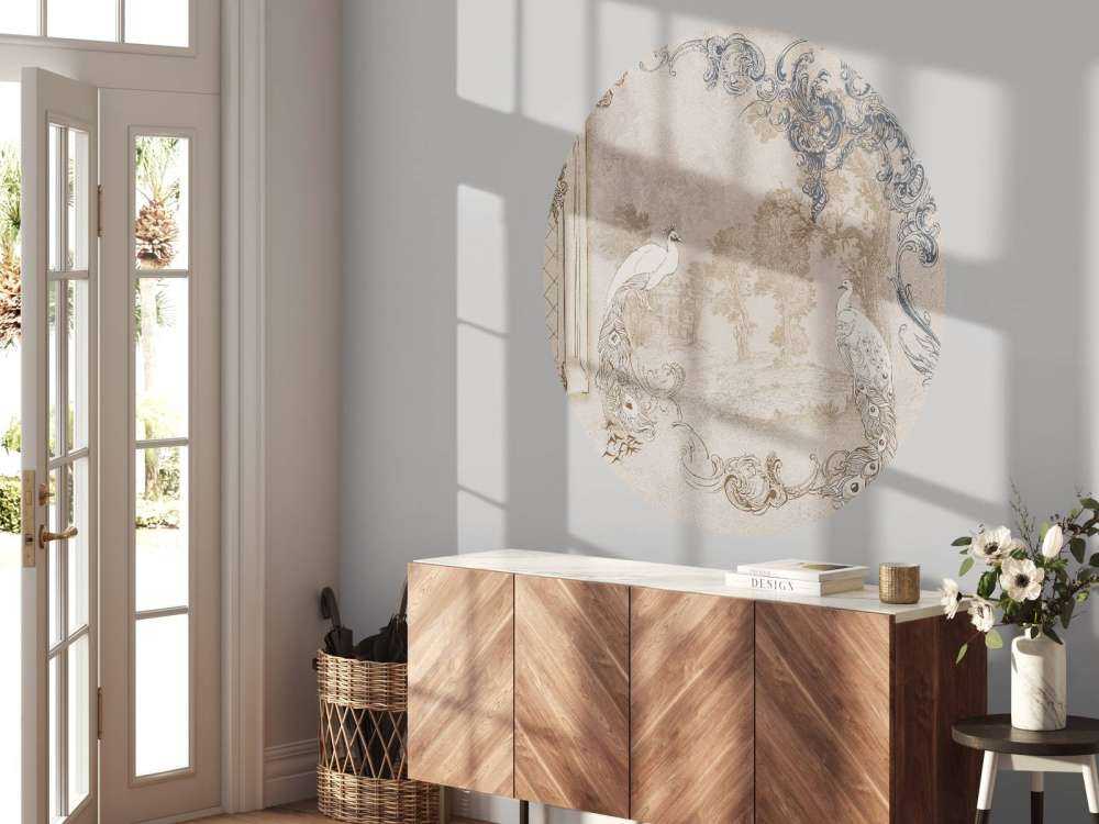 Barokowy Splendor Pawia z Nowoczesnej Perspektywy