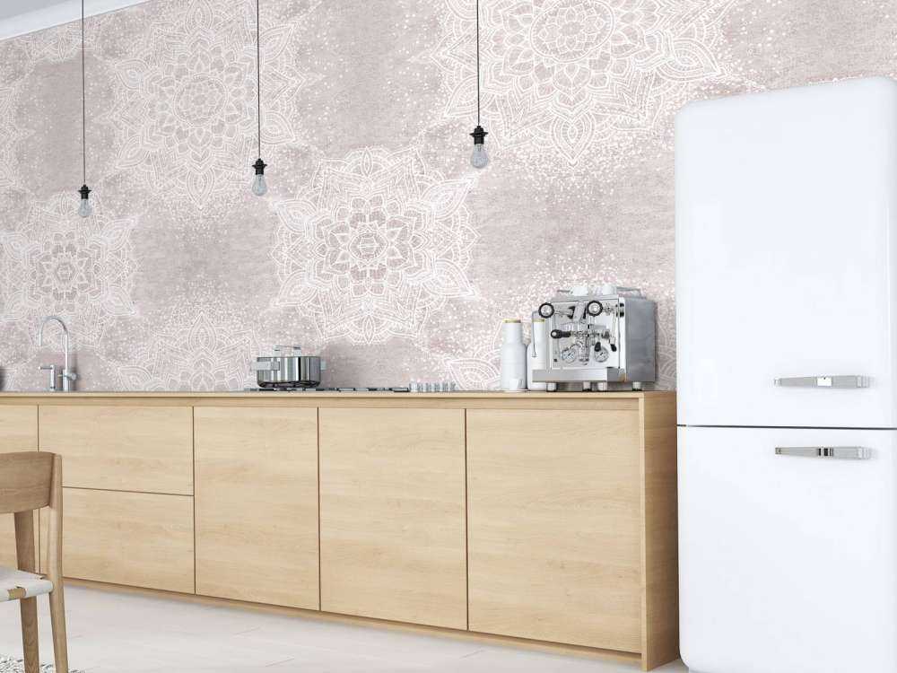 Ibiza vintage mandala_kurzowy róż