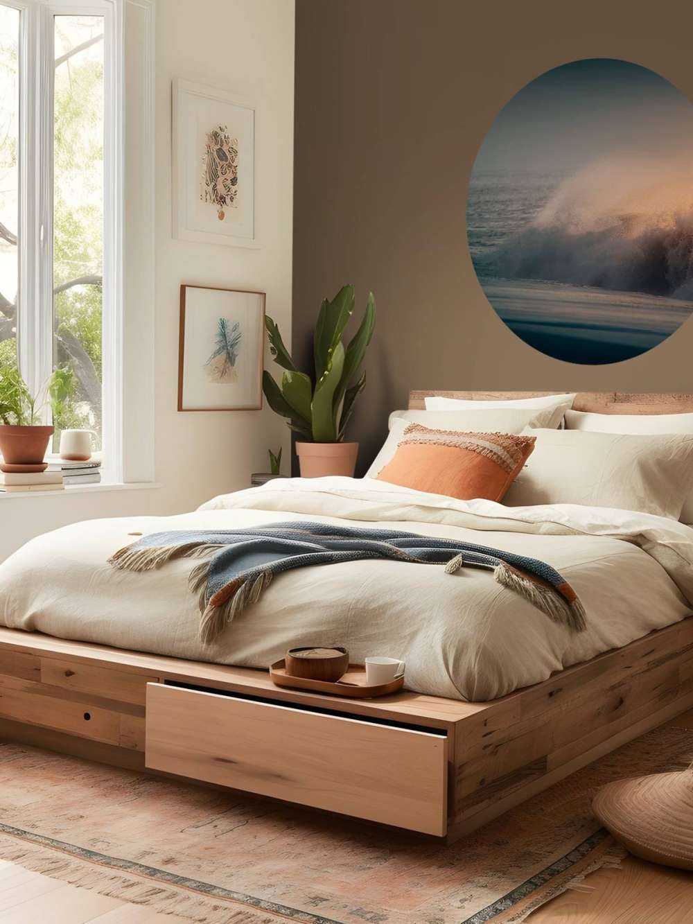 Rozbijające się fale na plaży