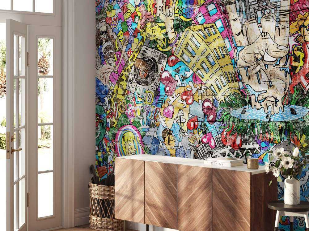 Graffiti gwar i hałas