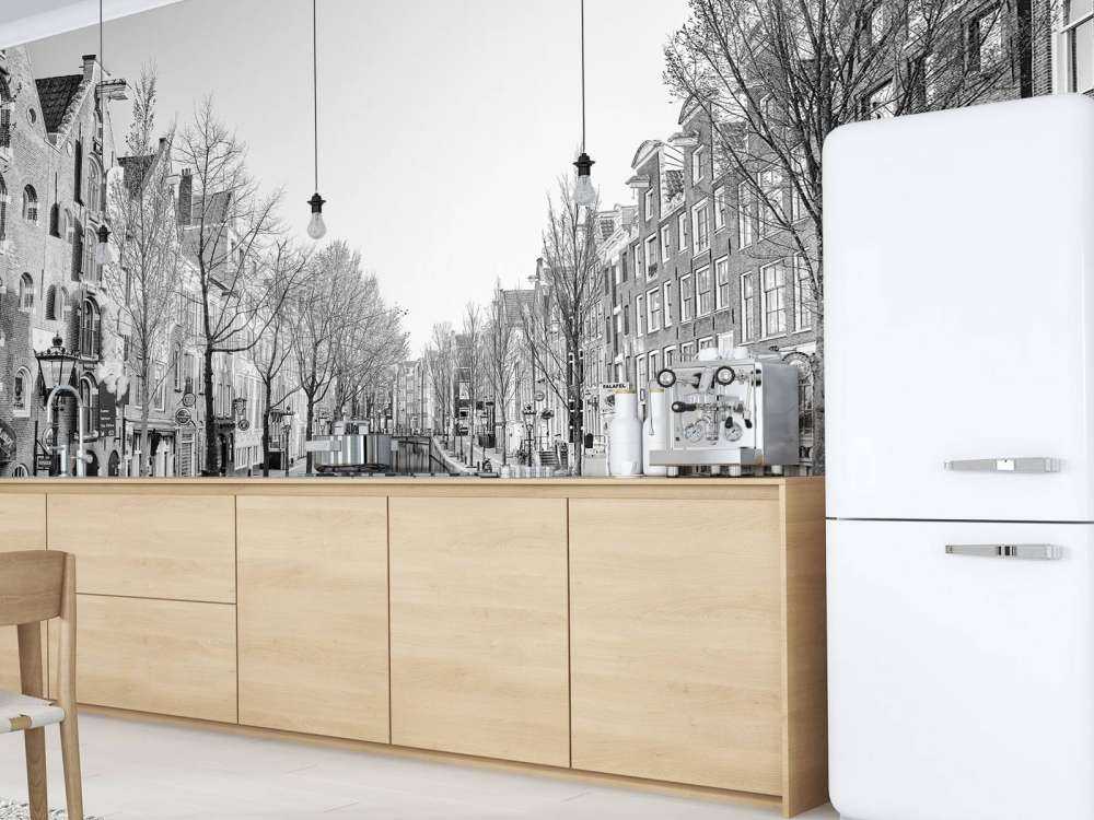 Amsterdam w czerni i bieli