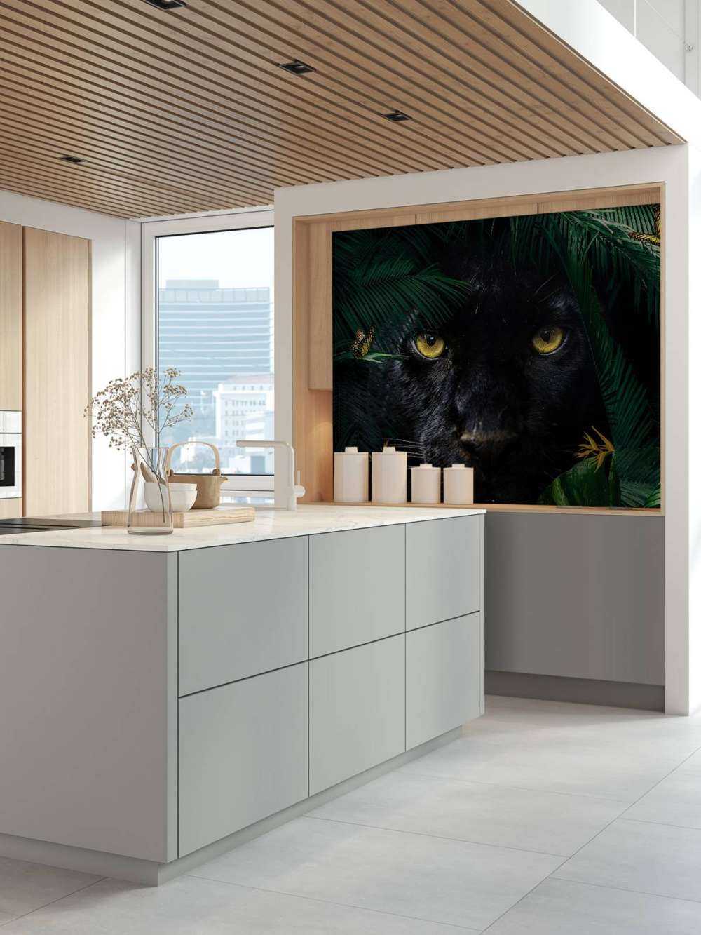 Jungle Panther Portret