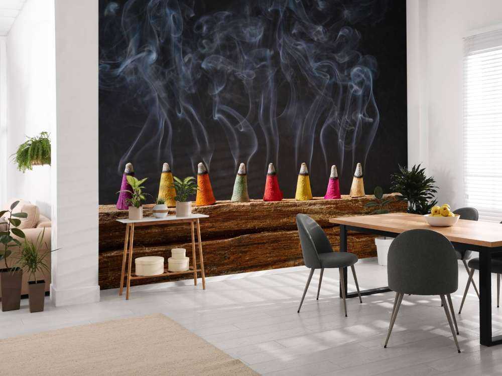 Kolorowe patyczki do kadzideł