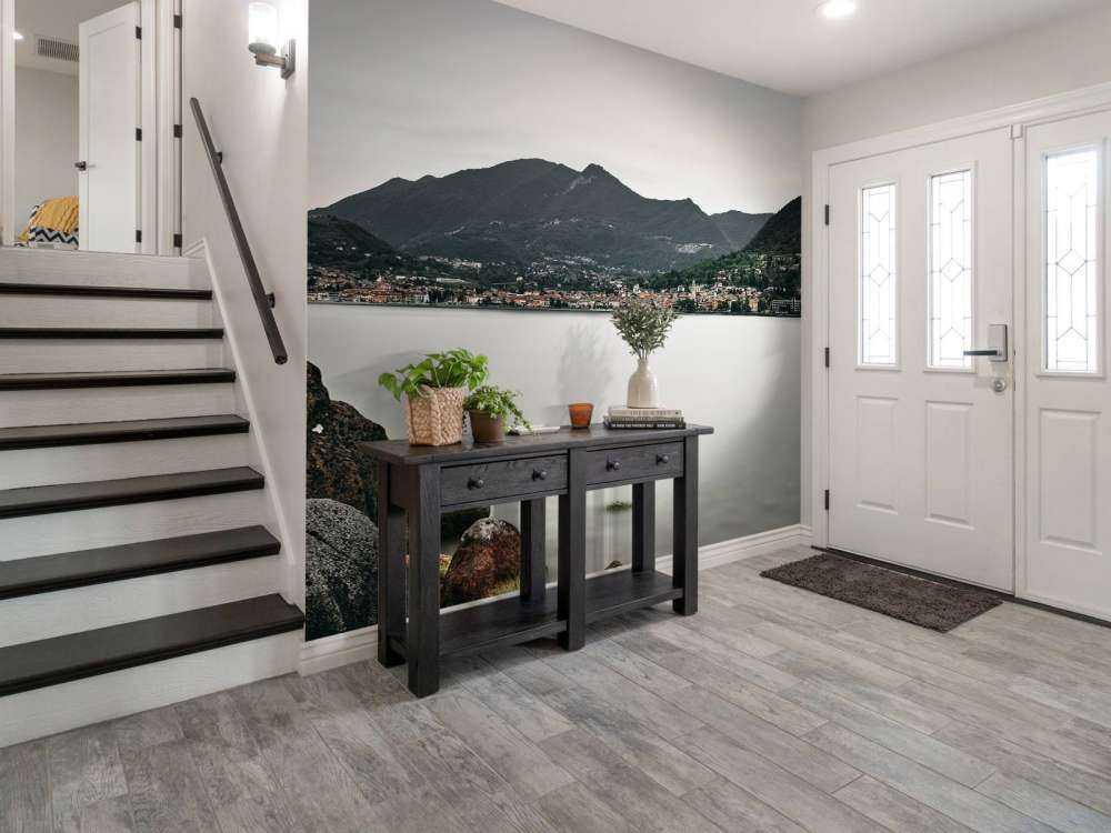 Wioska nad jeziorem Garda