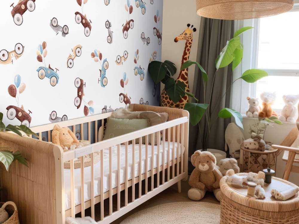 Samochody namalowane akwarelą