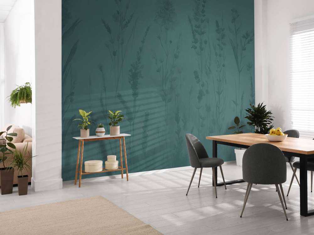 Lawendowa Polana Bezszwowy Głęboki Turkus