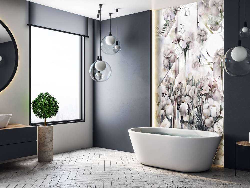 Ogromne akwarelowe irysy żółte