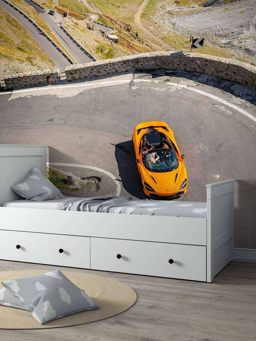 McLaren na Stelviopas - kolor