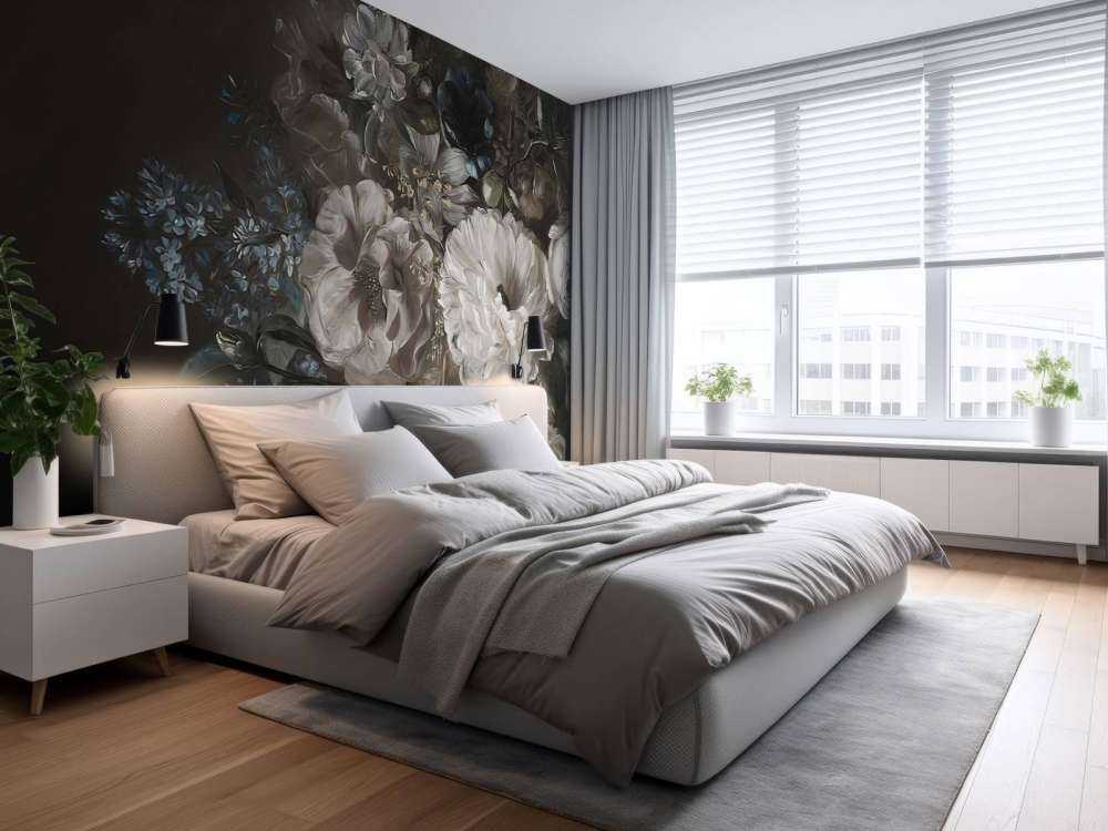 Bukiet z białym bzem