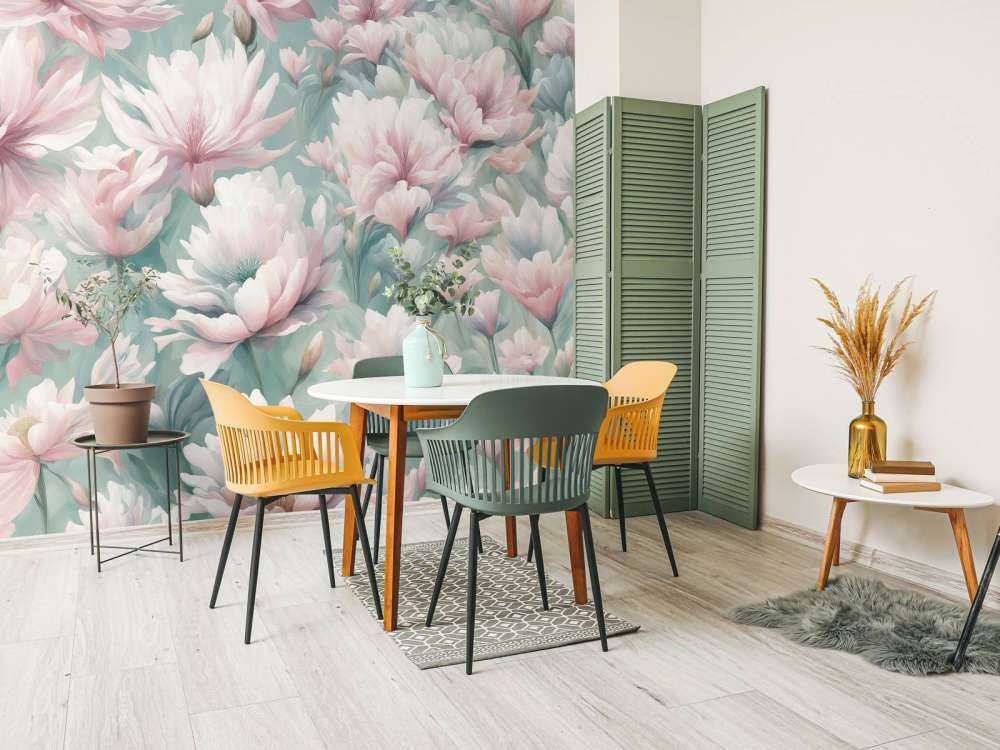 Ciepły poranek Miętowa Zieleń