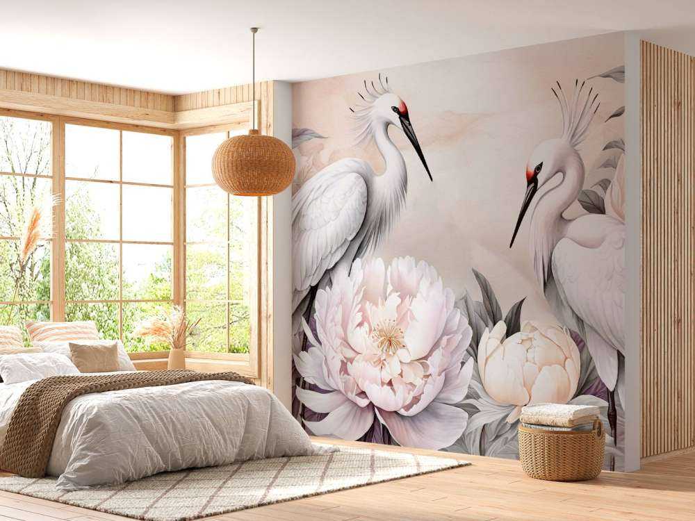 Bociany Romantyczne Różowe