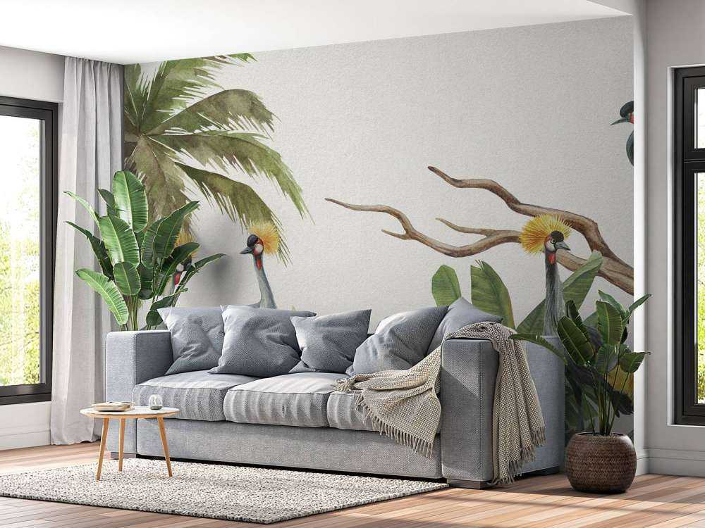 Dżungla z żurawiami