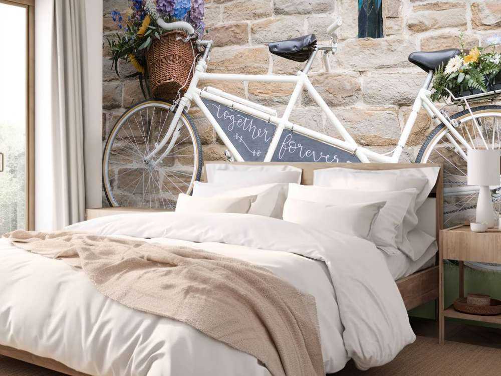 Rower ślubny w stylu vintage