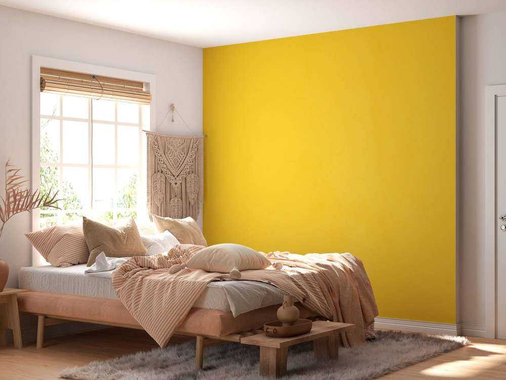 Beton żółty szafranowy