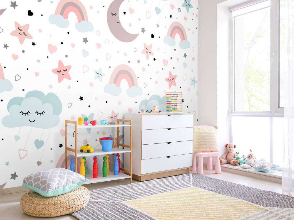 Chmury, księżyce i tęcze