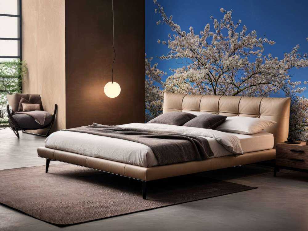 Kwiat z błękitem nieba