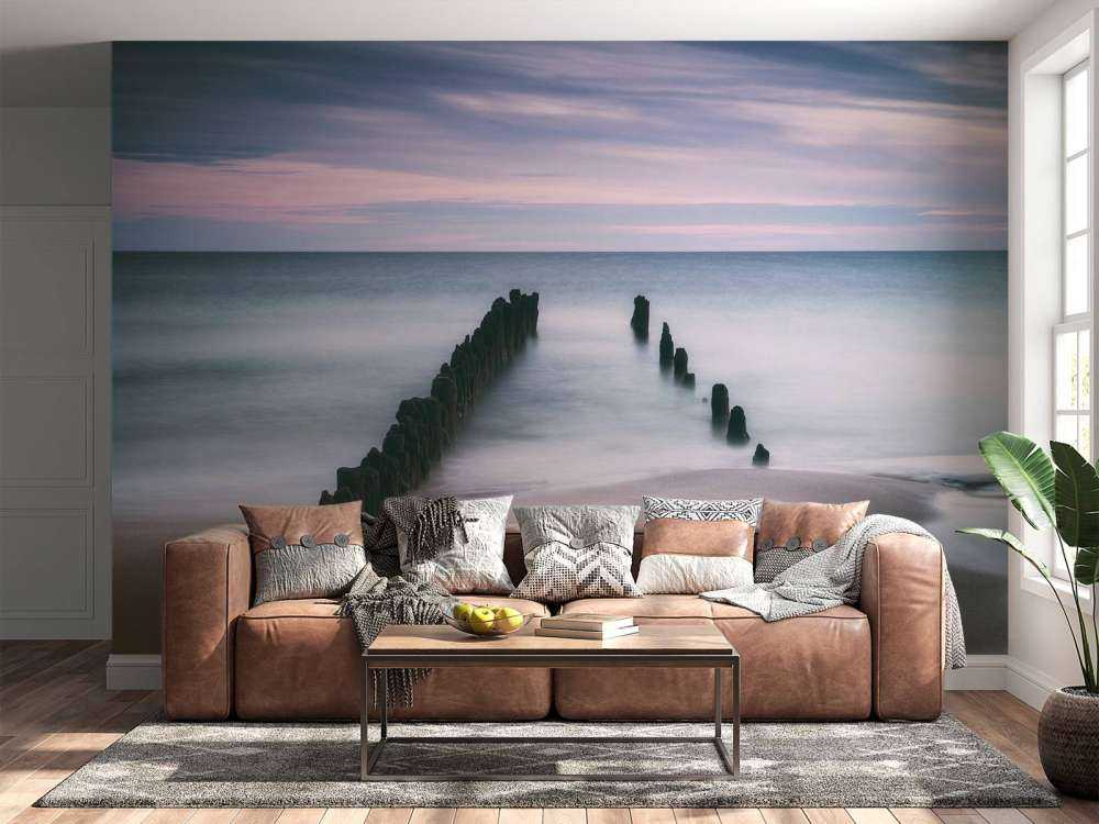 Zmierzch nad Morzem Bałtyckim