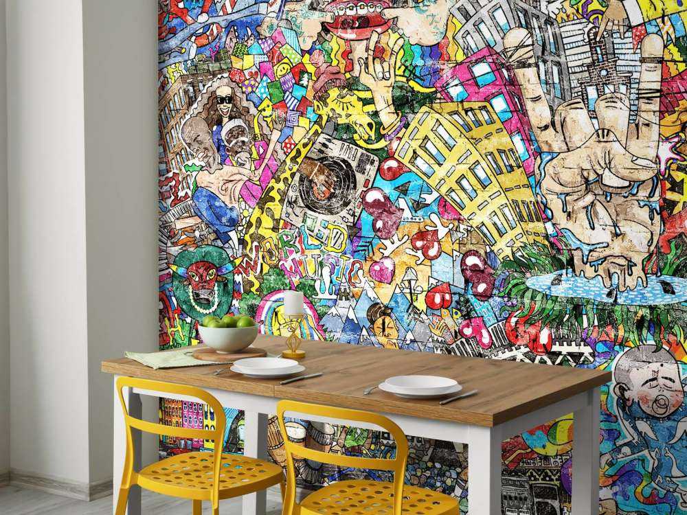 Graffiti gwar i hałas