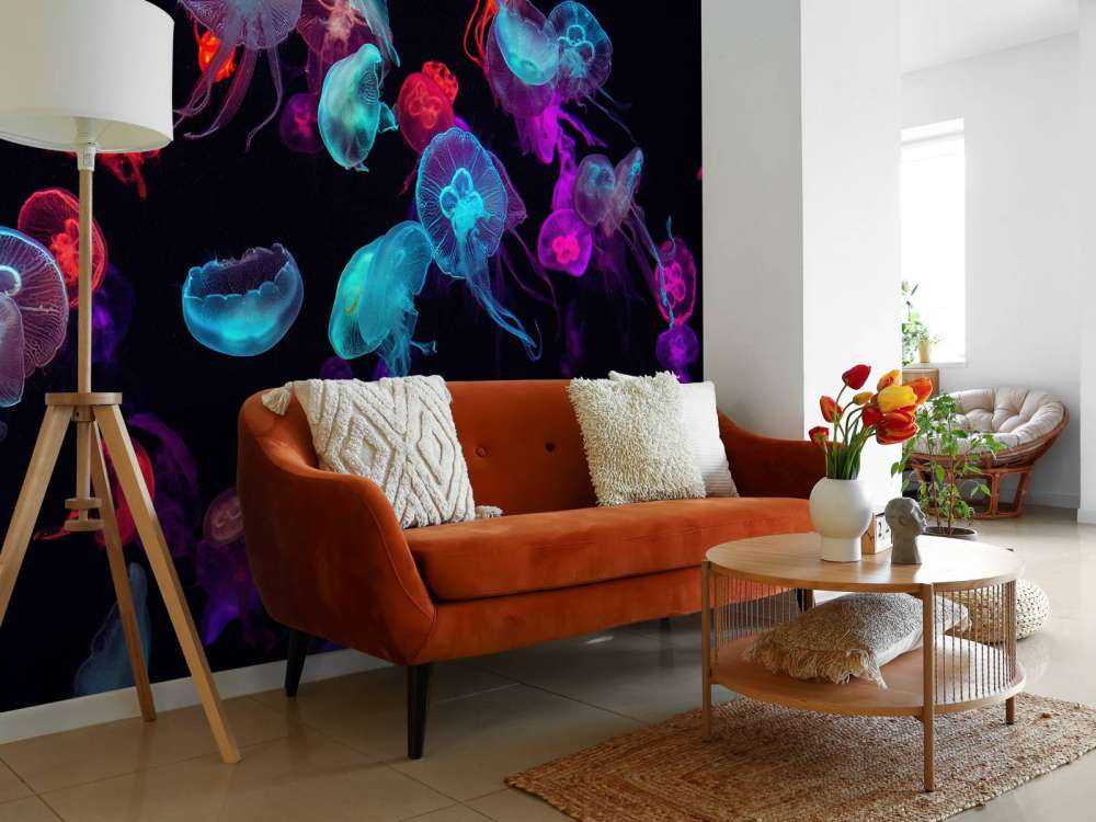 Kolorowa meduza