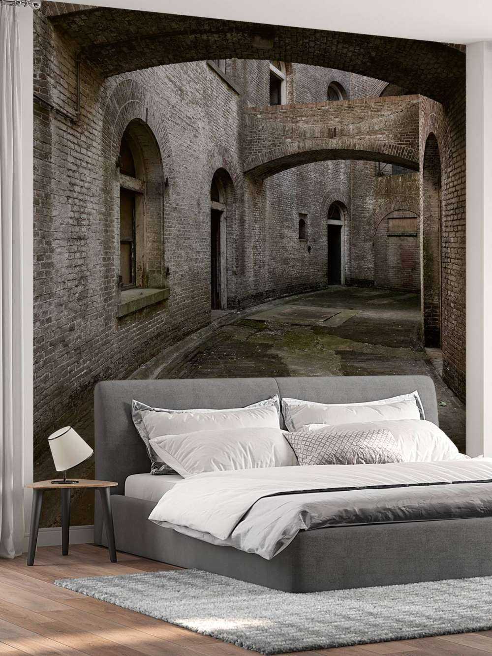 Dziedziniec z łukami