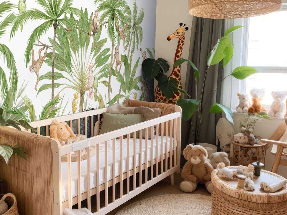 Akwarelowe zwierzęta z dżungli