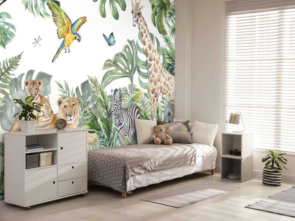 Dzikie zwierzęta w dżungli