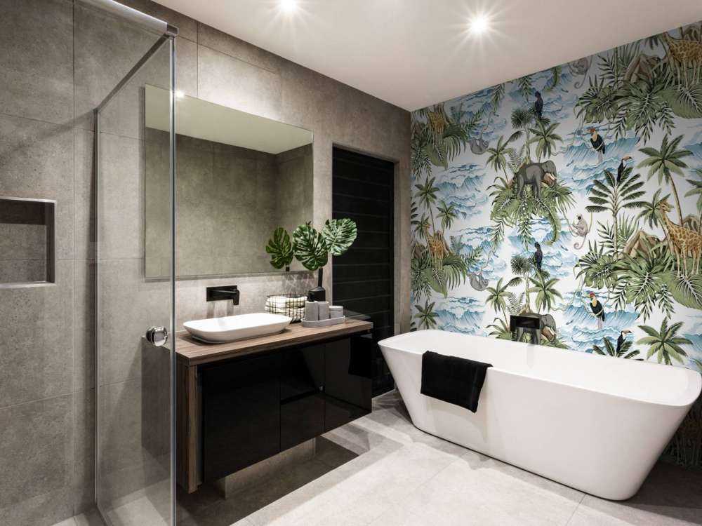 Zwierzęta między liśćmi