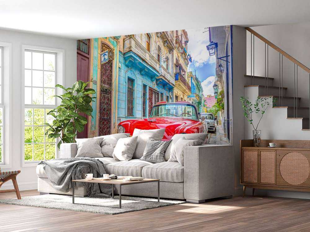 Samochód zabytkowy w Hawanie