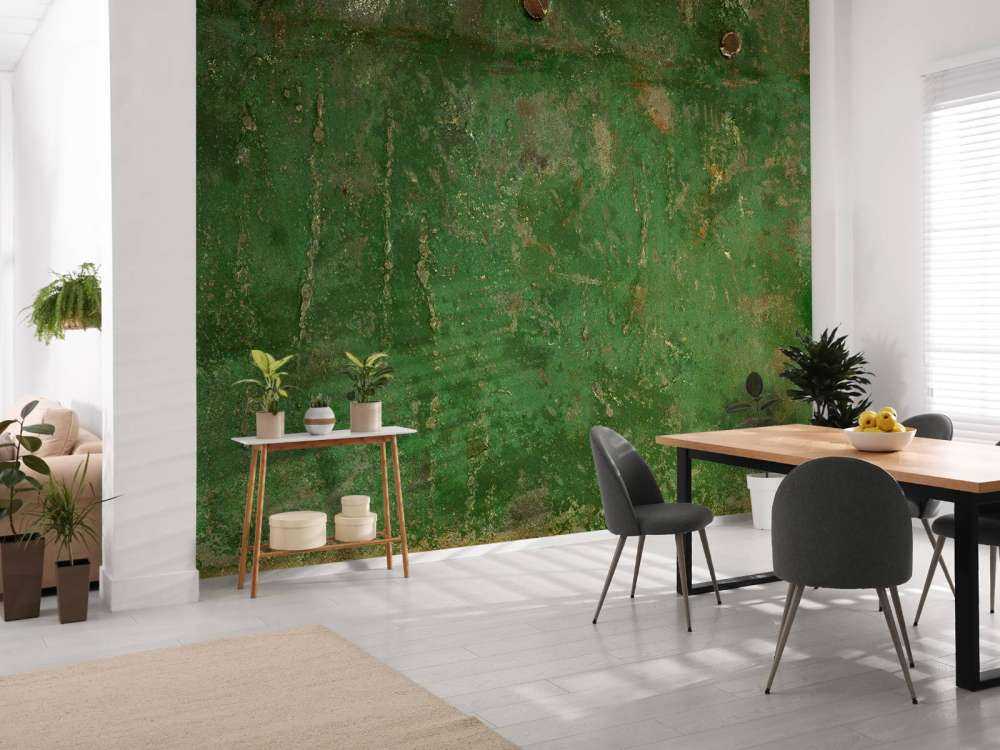 Zielony utleniony metal