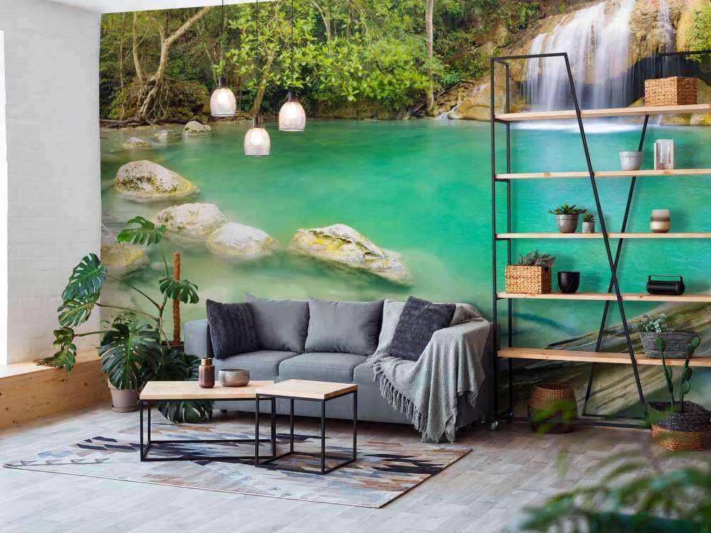 Piękny wodospad w Tajlandii