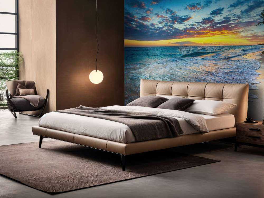 Wschód słońca na plaży