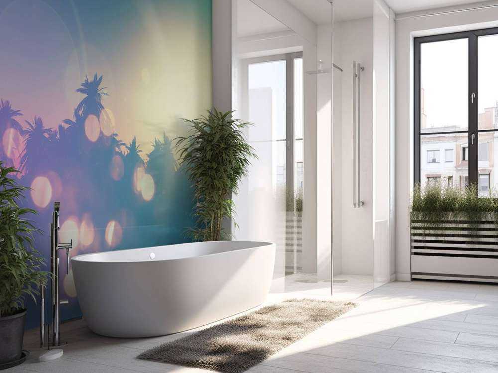 Palmy z efektem retro