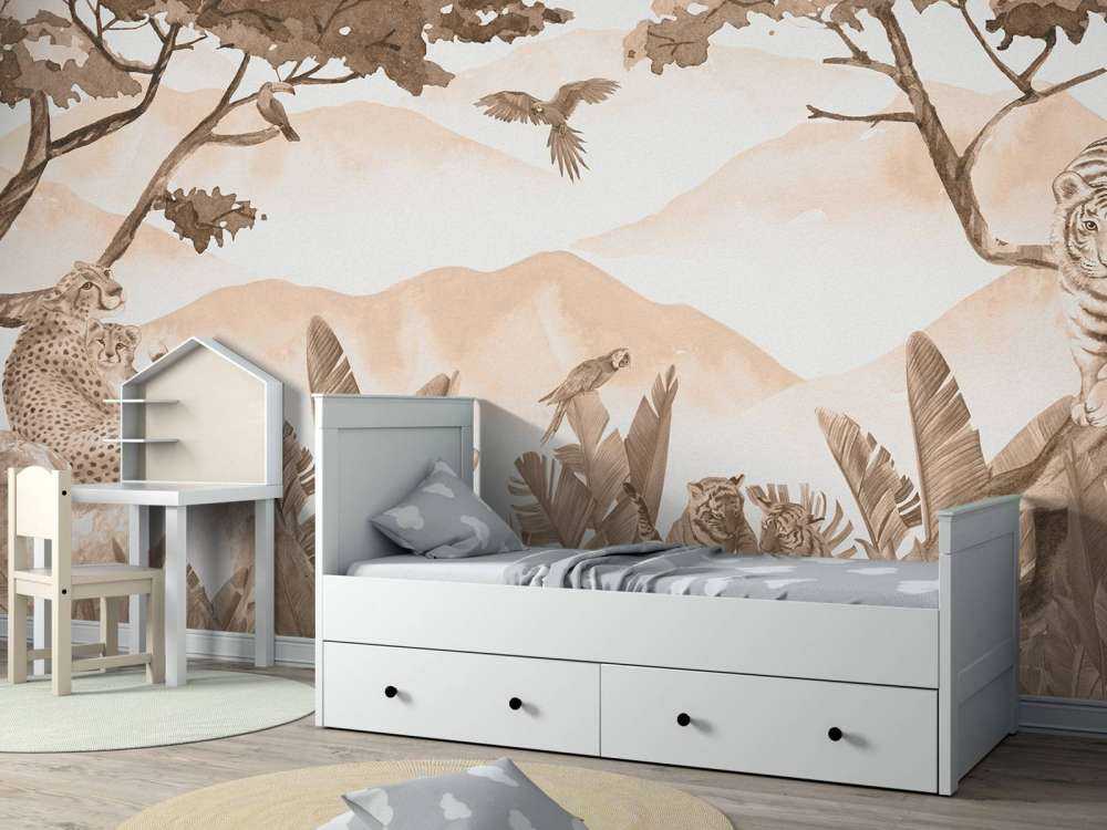 Drapieżniki w dżungli taupe