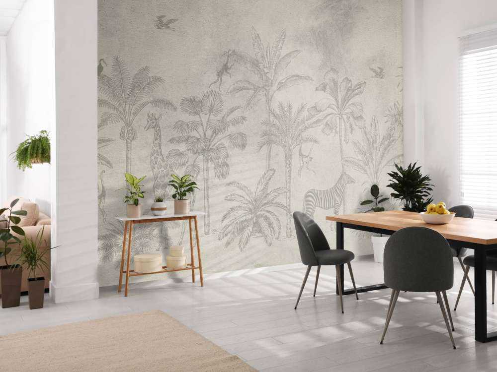 Tropikalne zwierzę dżungla zielony