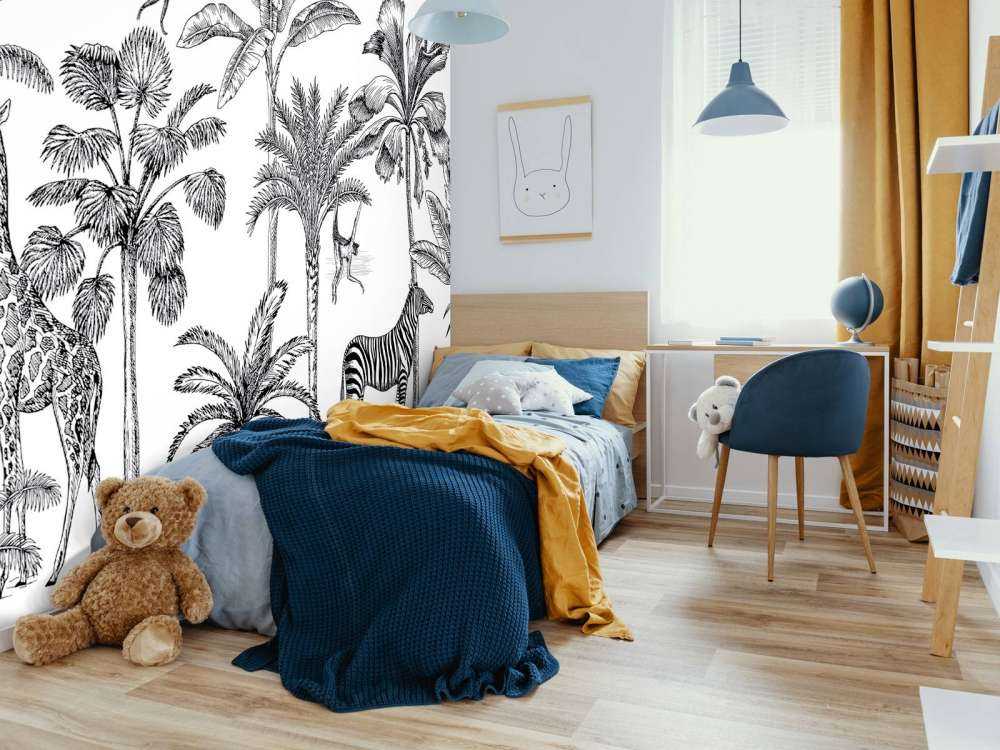 Tropikalna dżungla zwierząt