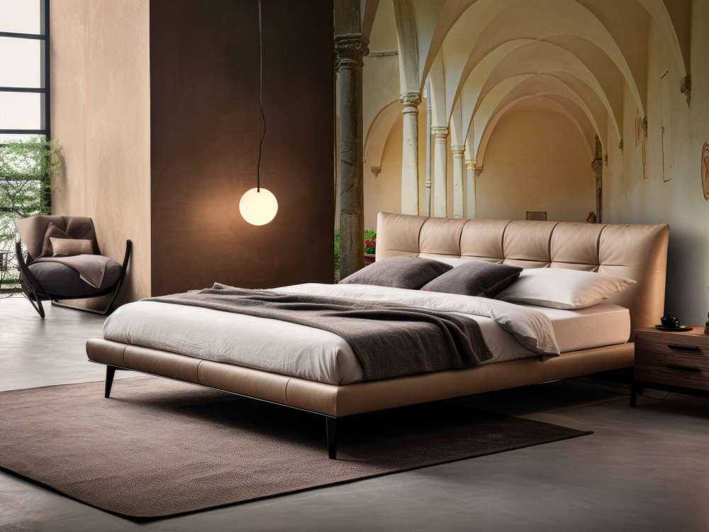 Dziedziniec z łukami i roślinami