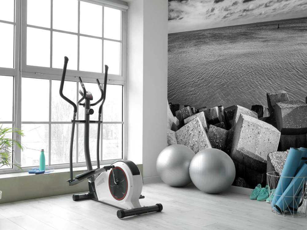 Bloki betonowe dla portu Cadzand Bad 