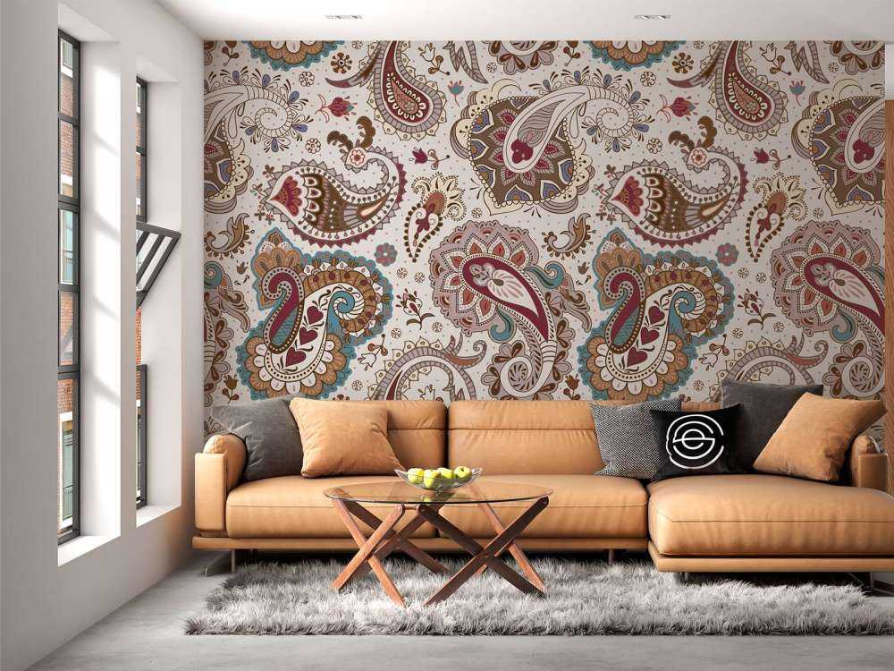 Kolorowe kwiaty w tle