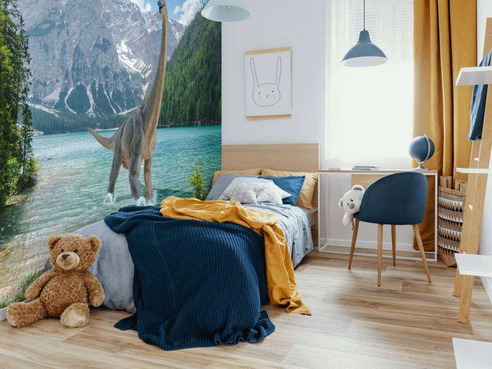 Brachiosaurus w wodzie