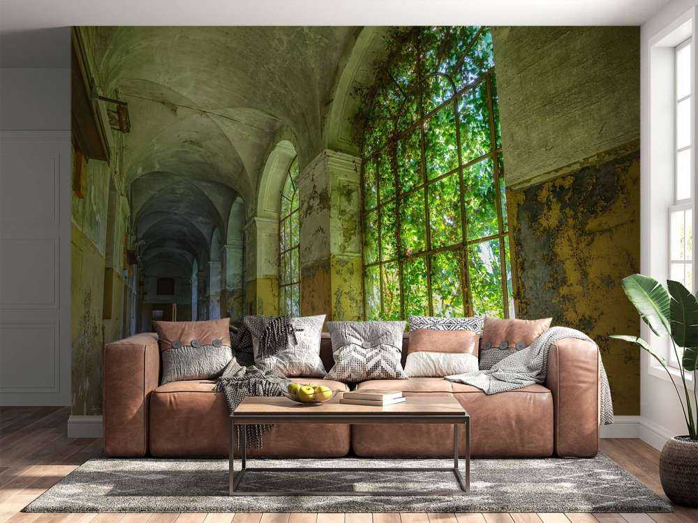 Stary opuszczony budynek