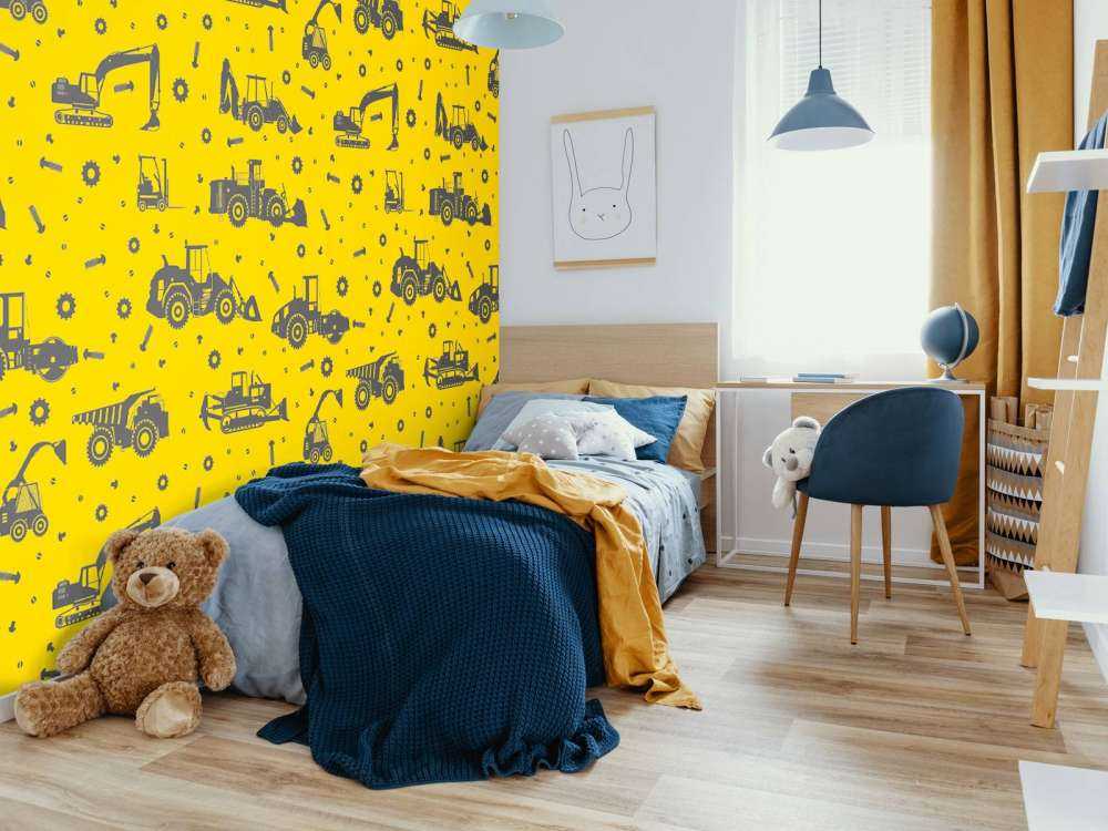 Ruch budowlany żółty