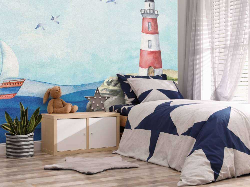 Latarnia morska na skałach